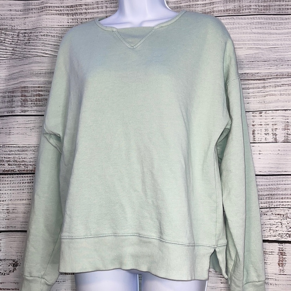 🔥 SALE Universal Thread Mint Green Boxy Sweatshirt | Size Small